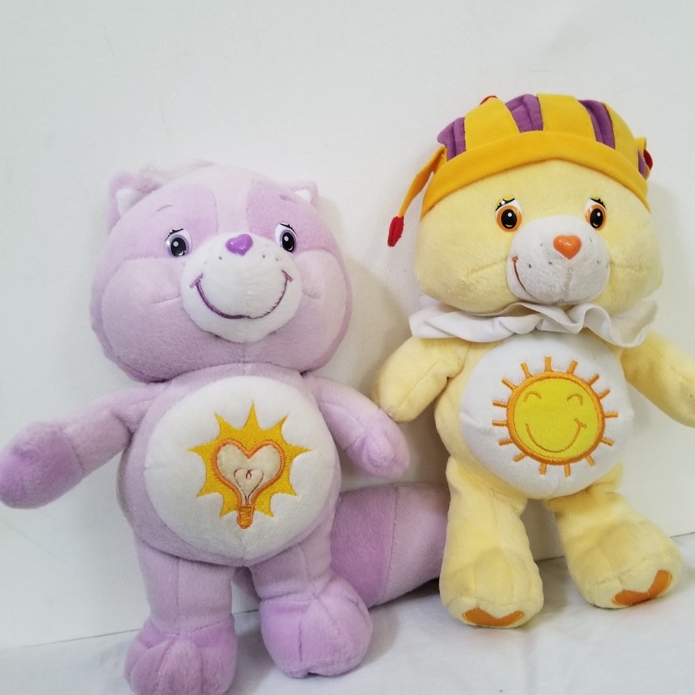 Care bears 2004 racoon and bear bundle